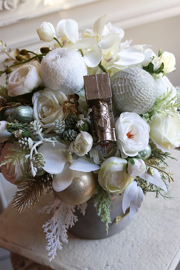 Frozen Time, flowerbox świąteczny