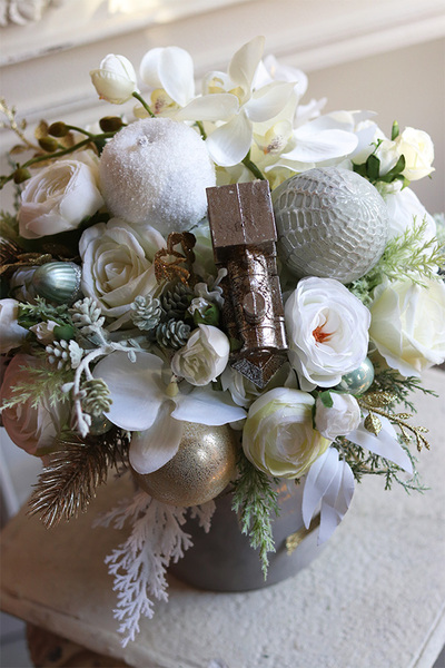 Frozen Time, flowerbox świąteczny