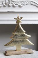 Xmas Gold, figurka świąteczna choinka