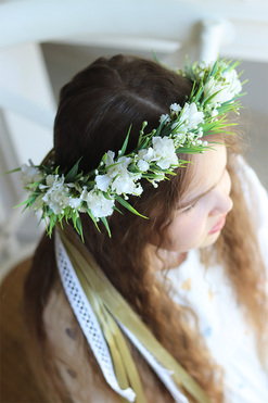 Kresta, komunijny wianek na głowę, rozmiar uniwersalny