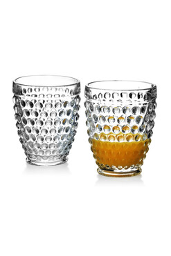 Honeycomb, szklanka z ozdobnym wzorem, kpl.6szt, poj.300ml