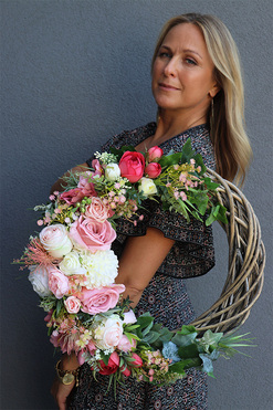 wianek ozdobny Zorza, wym.50cm 