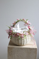 Milunia, dekorowany koszyczek wielkanocny