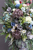 Nadia Blue 2, wiązanka nagrobna w niebieskiej tonacji