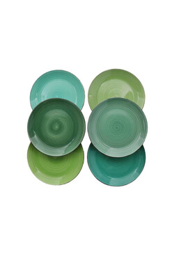 Mint Line, talerze obiadowe, kpl.6szt, śr.26.5cm