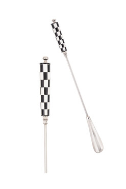 Luss, elegancka łyżka do butów, metalowa, dł.69cm