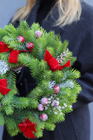 Wigilijny Szyk, świąteczny wianek dekoracyjny