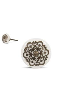 ozdobna gałka / uchwyt do mebli 13, śr.4cm