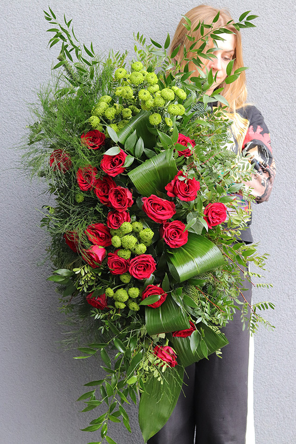 Amore, żywa wiązanka pogrzebowa