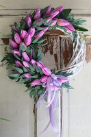 wielkanocny wianek z tulipanami, Veri Peri