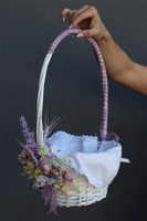 dekorowany koszyczek wielkanocny, Cedria