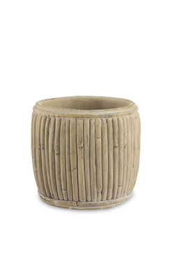 Bamboo Style H, doniczka osłonka na kwiaty, wym.11.5x13cm