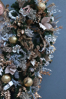 Gwiazdka we Francji 2, świąteczna girlanda na kominek, dł.300cm