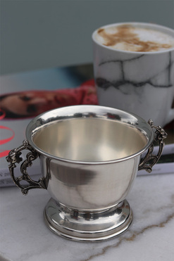 cukiernica posrebrzana Clementina, wym.9x11x14.5cm