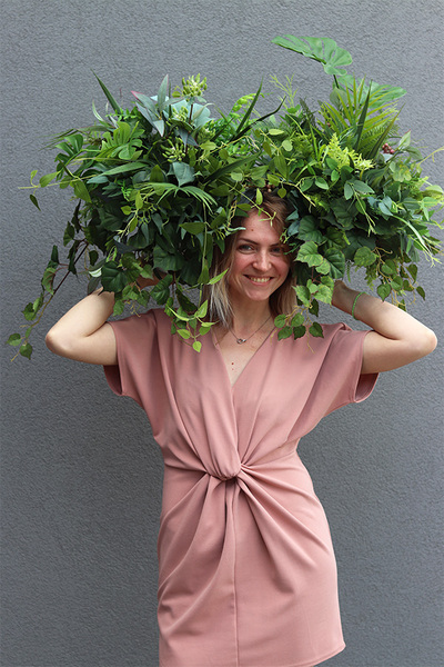 Wedding, zielona kompozycja do twojej donicy