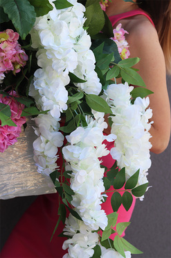 Impresja Saute, kompozycja kwiatowa XXL do Twojej donicy, wys.99/75cm