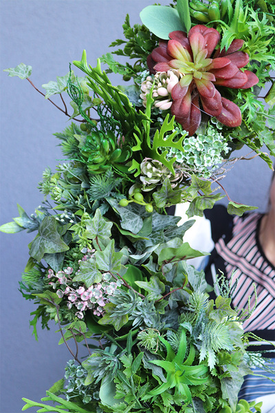 girlanda dekoracyjna, Reddina Sukulenty, dł.100cm