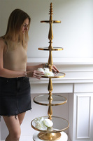 Lux Villa Gold Sweetie, patera etażerka pięciopiętrowa