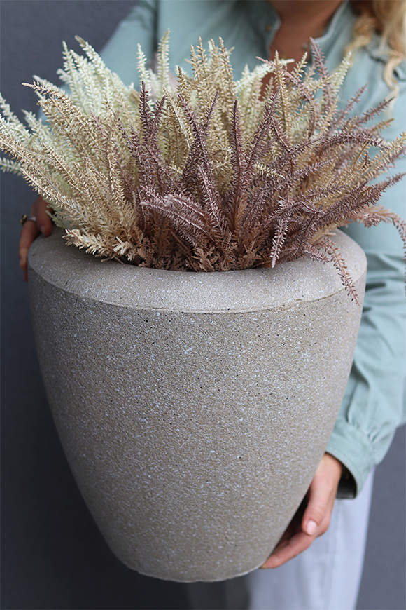 Wrzosowisko Creme, wrzosy w ceramicznej donicy