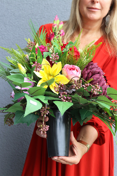 Ksylana, komplet dekoracji nagrobnych