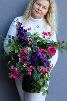 Mallesja, bukiet nagrobny we flakonie