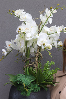 Teide, sztuczny storczyk w ozdobnej donicy