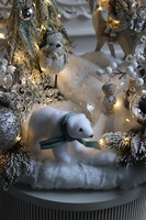 White Snowland, świąteczny stroik zimowy