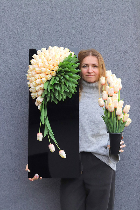 Tulippo New Design, komplet dekoracji nagrobnych