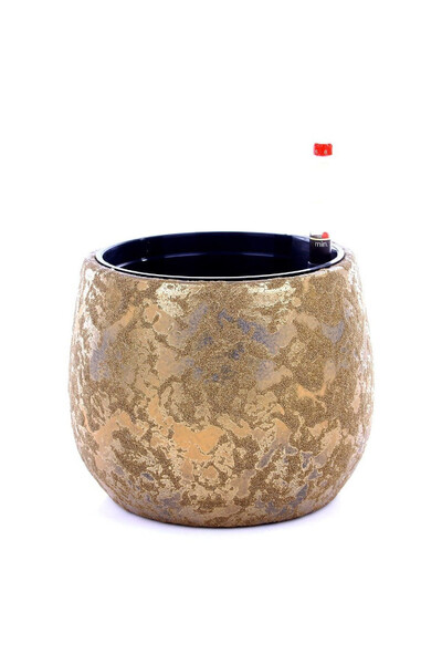 Clementino F, osłonka donica ceramiczna z nawadnianiem