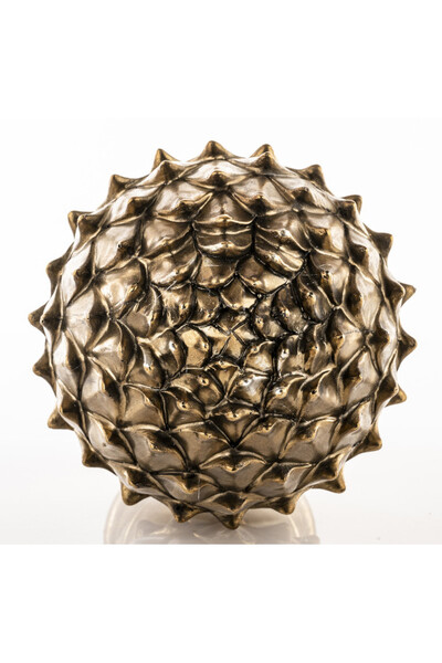 Karczoch Glosti, złota figurka dekoracyjna