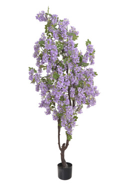 Wisteria Fiolet, sztuczna roślina drzewo w donicy, wys.190cm 