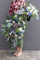 Nadia Blue 2, wiązanka nagrobna w niebieskiej tonacji