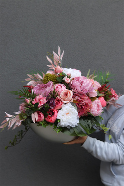 Laos Dellano 2, elegancka kompozycja nagrobna, wym.52x90cm