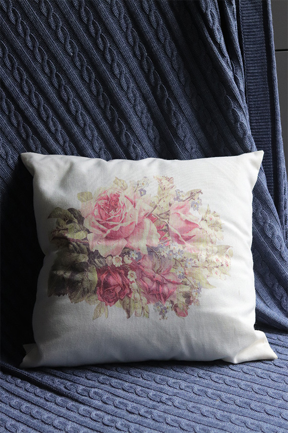 Romantic Rose, poszewka na poduszkę