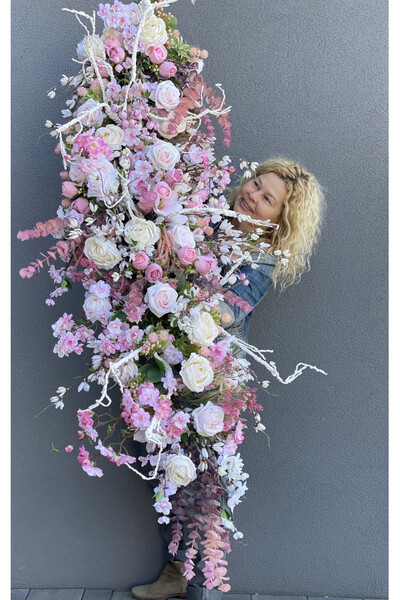 Primavera, kwiatowa girlanda dekoracyjna