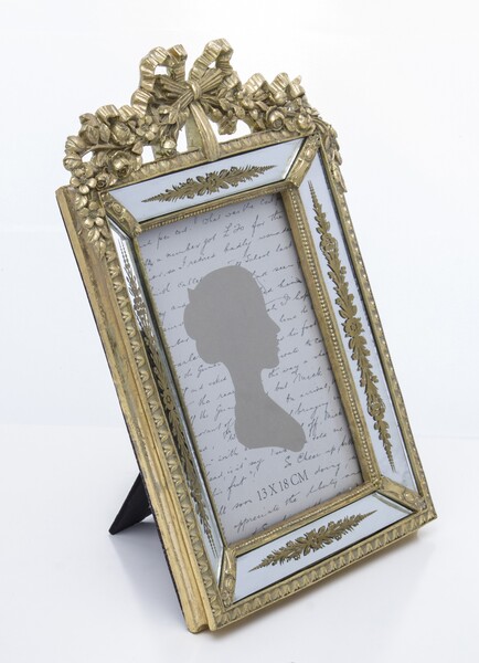 Royal Mirror, złota ramka na zdjęcia, wym.29x20cm