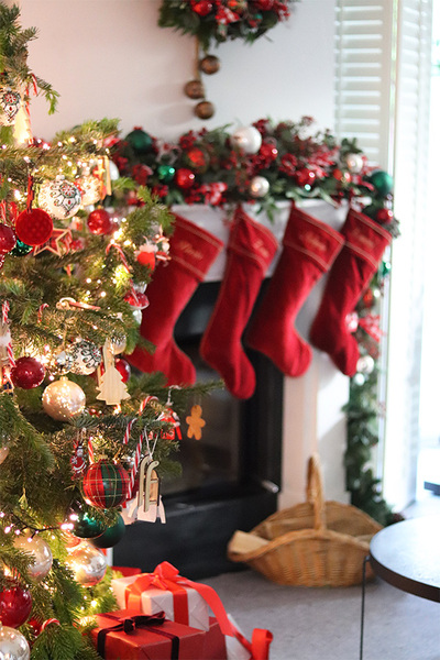 Christmas Exclusive 2, świąteczna girlanda na kominek