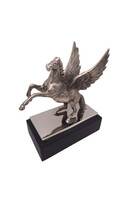 Pegaz, aluminiowa figurka koń
