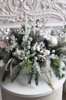 White Snow, świąteczny stroik