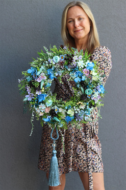 wianek z chwostem na Twoje drzwi, Manfredo Excelsior, śr.47cm 