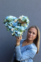 Blue Heart, serce nagrobne z dedykacją