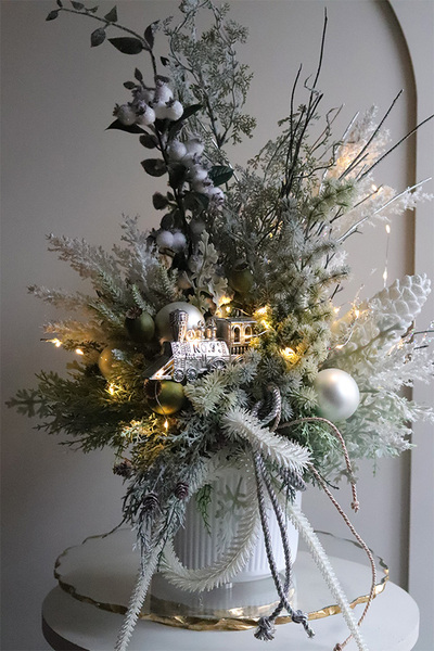 Lokomotywa Landia, zimowa kompozycja w osłonce