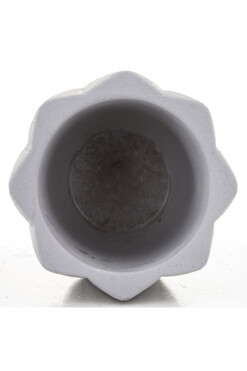 Geometry White A, osłonka / donica, wym.11x13x13cm 