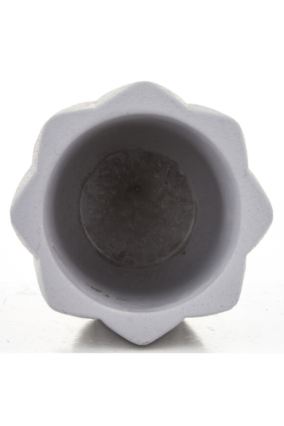 Geometry White A, osłonka / donica, wym.11x13x13cm