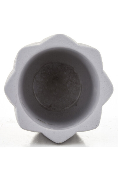 Geometry White A, osłonka / donica, wym.11x13x13cm