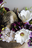 Royal Easter, stroik wielkanocny z jajkiem