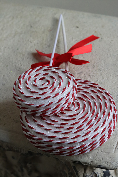 Lollypop Candy, lizak świąteczny na patyku ozdoba