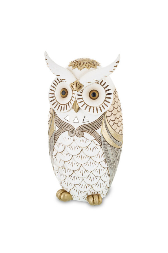 Owl Glamour, figurka sowa