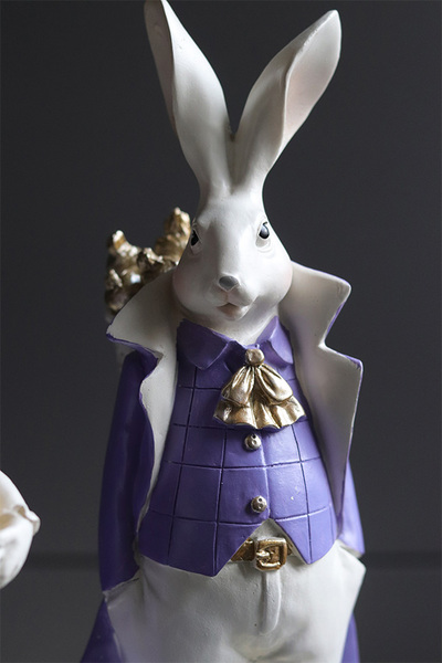 Bunny Royalty Violet, zajączek wielkanocny, parka