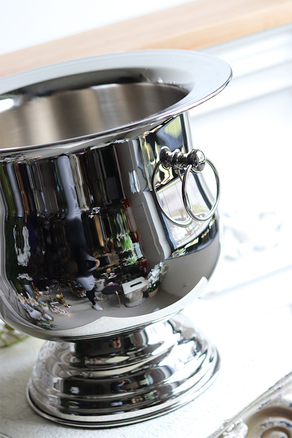 cooler / wiaderko na lód, Extra Lux Villa Silver